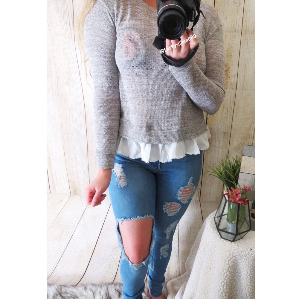 Anthropologie light weight knitted sweater 🌿 - Picture 4 of 8